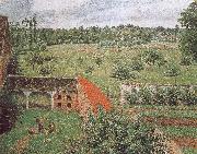 Camille Pissarro scenery out the window oil painting reproduction